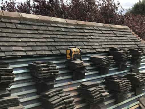 This is a photo of a roof repair carried out in Rochester, Kent. Works have been carried out by Rochester Roofing
