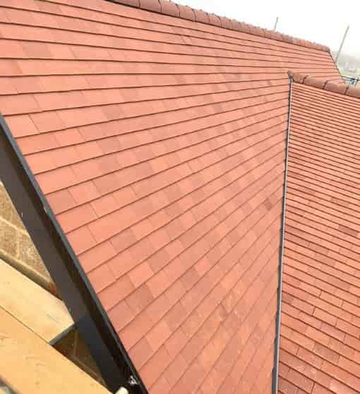 This is a photo of a new build roof installation carried out in Rochester, Kent. Works have been carried out by Rochester Roofing